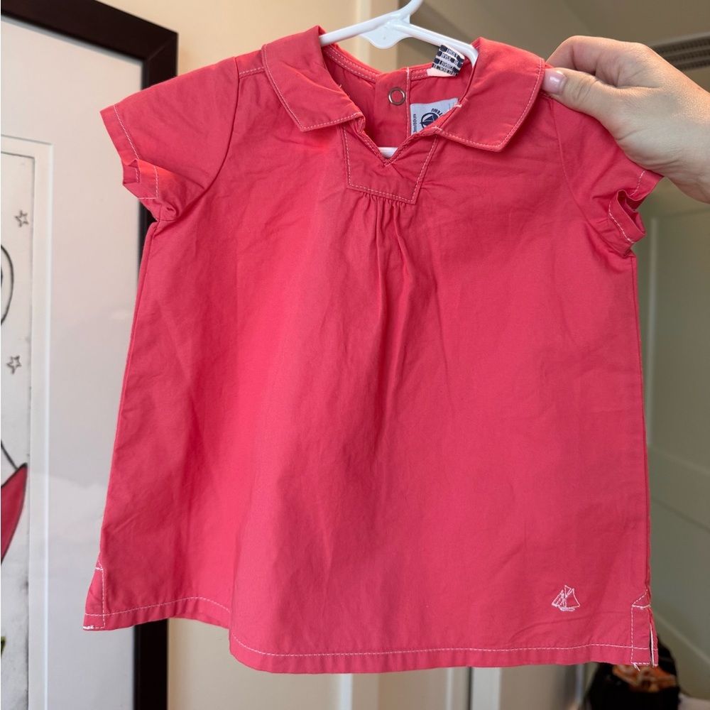 Petit Bateau pink dress